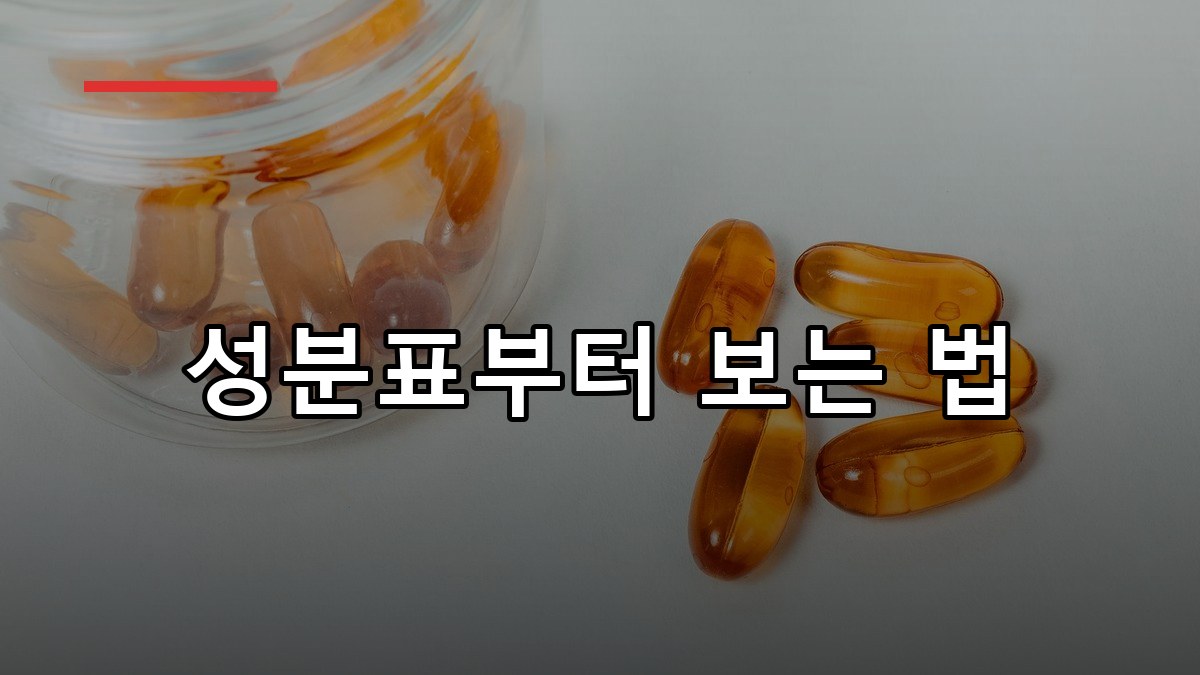 눈 건강 영양제 추천 2026, 성분별 고르는 방법 총정리